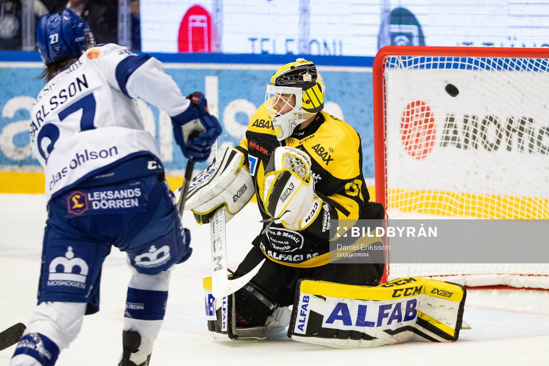 Leksands Anton Karlsson kvitterar till 2-2 bakom Västerås