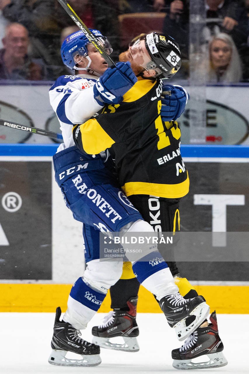 Leksands Marcus Karlberg  och Västerås Chris Langkow