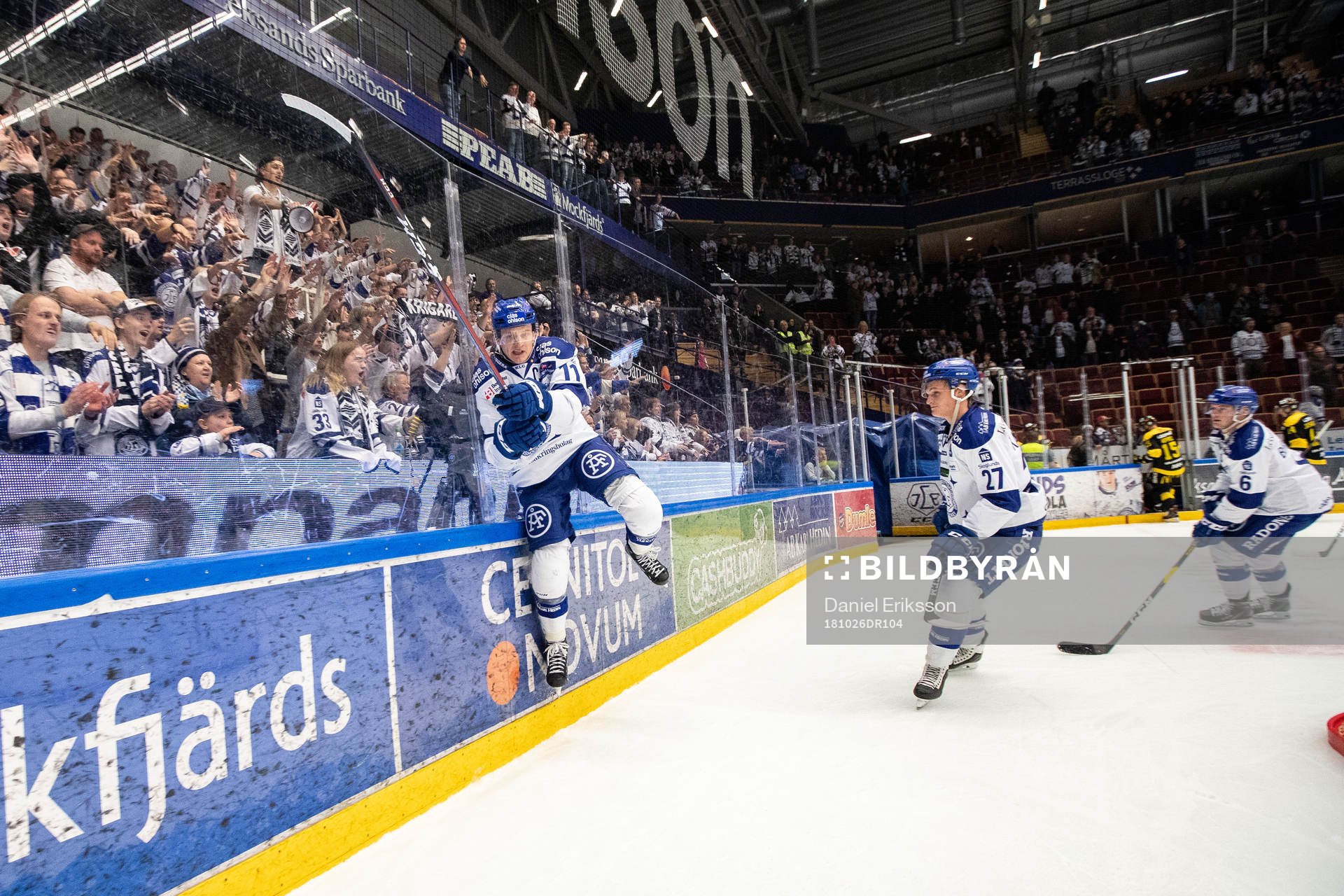 Leksands Martin Karlsson och Anton Karlsson och Axel