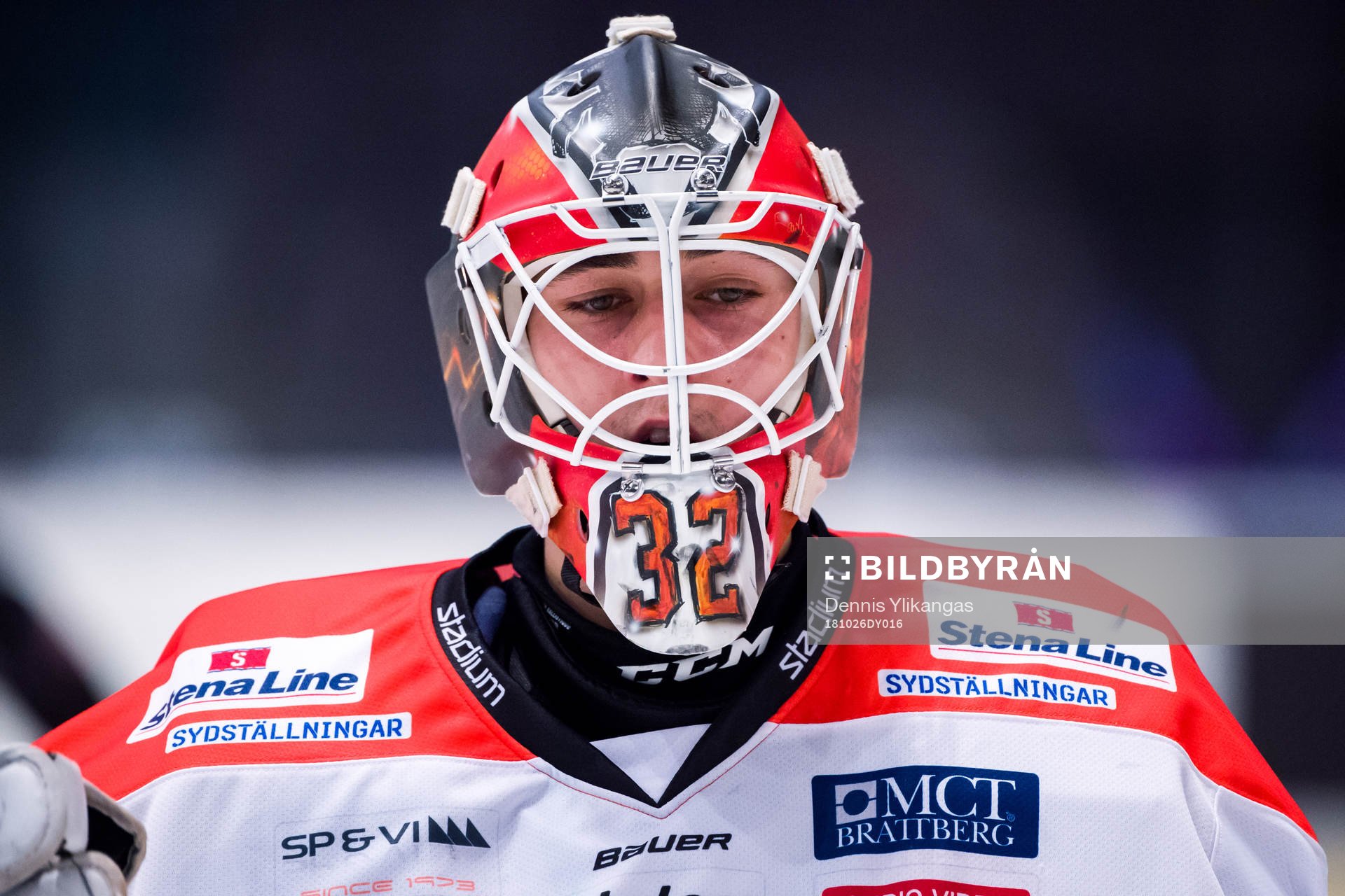Karlskronas målvakt Arvid Holm
