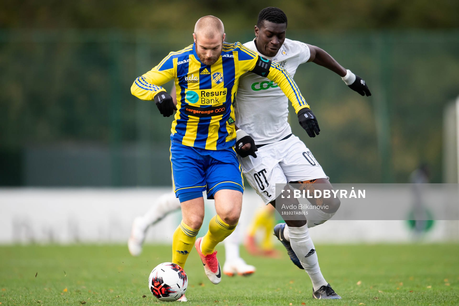 Eskilsminnes Emil Åberg och Oskarshamns Bun-Dawda Sowe