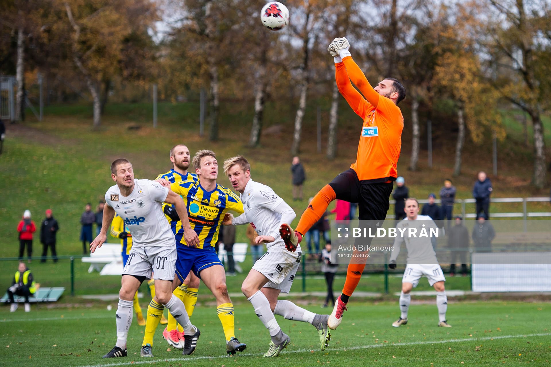 Oskarshamns målvakt Filippos Sachsanidis