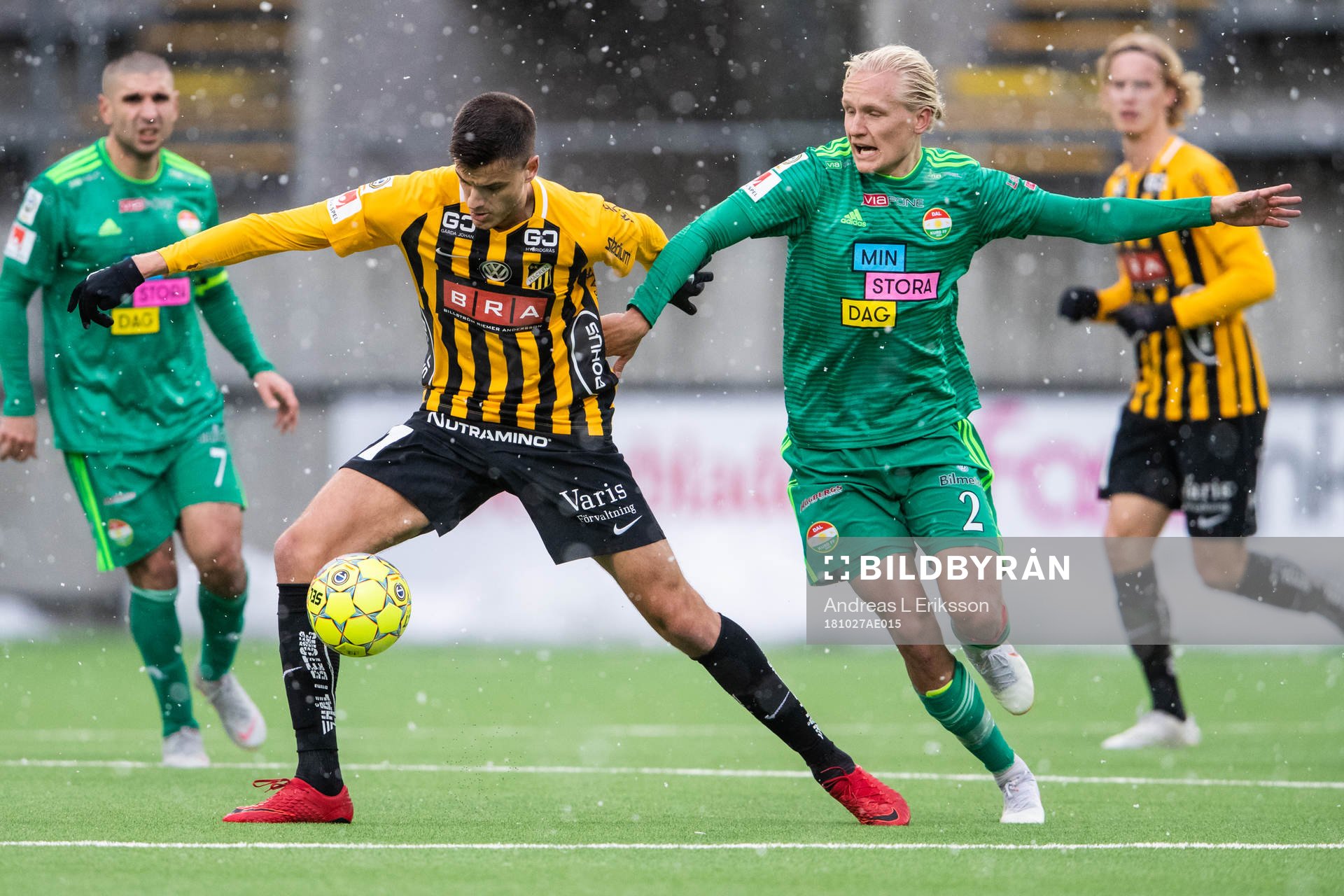 Häckens Alexander Jeremejeff och Dalkurds Henrik Löfkvist