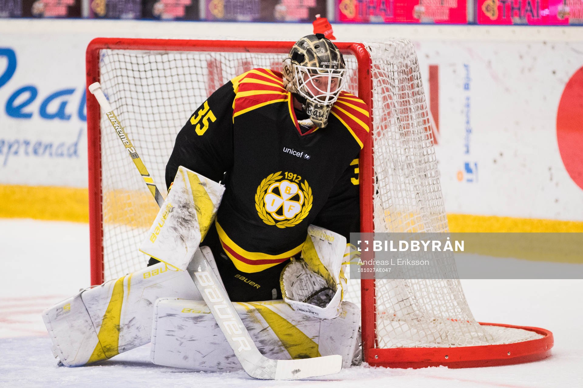 Brynäs målvakt David Rautio