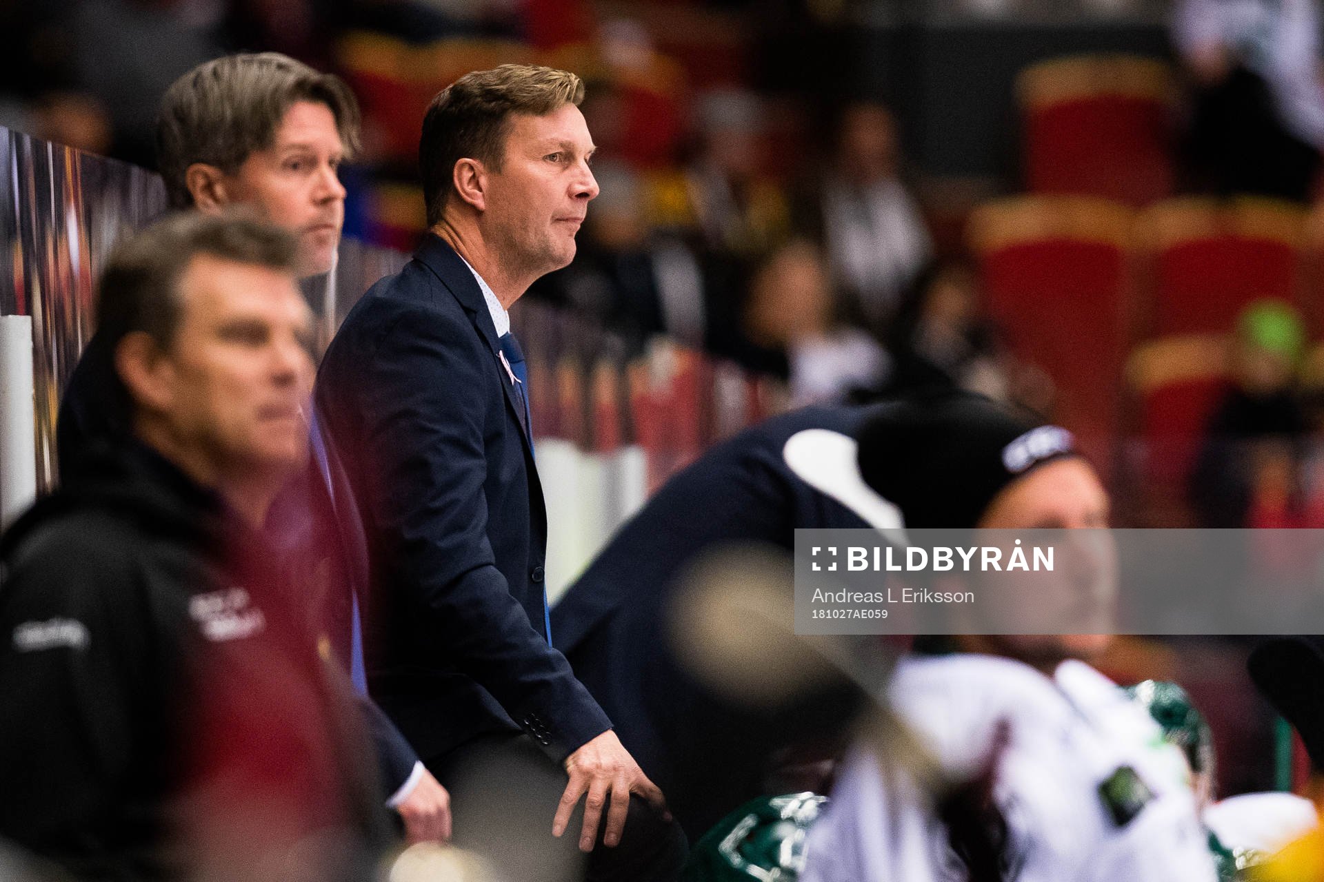 Färjestads tränare Johan Pennerborn