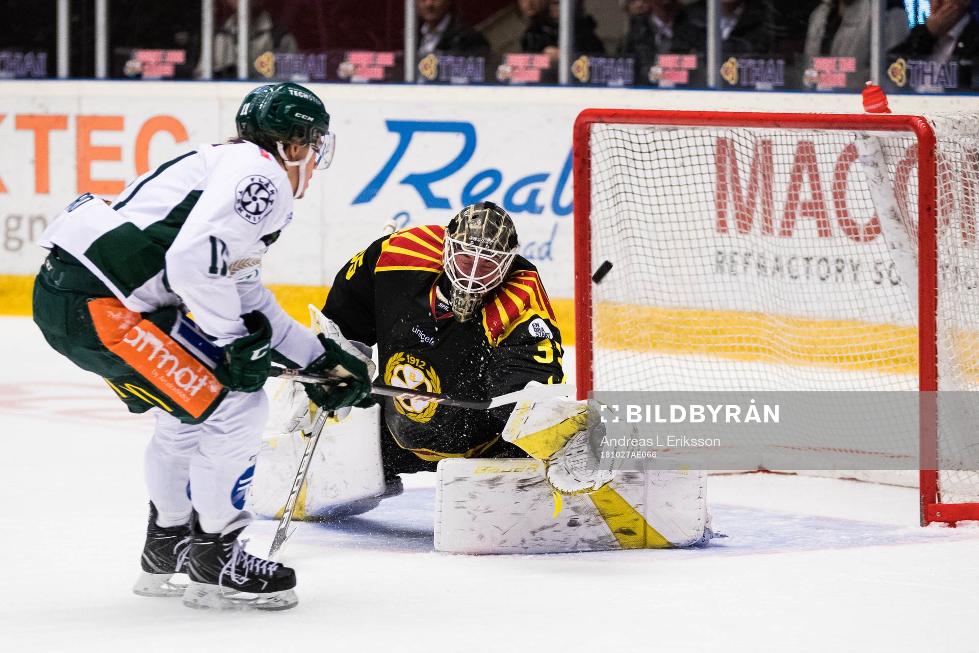 Färjestads Joakim Nygård utmanar Brynäs målvakt David