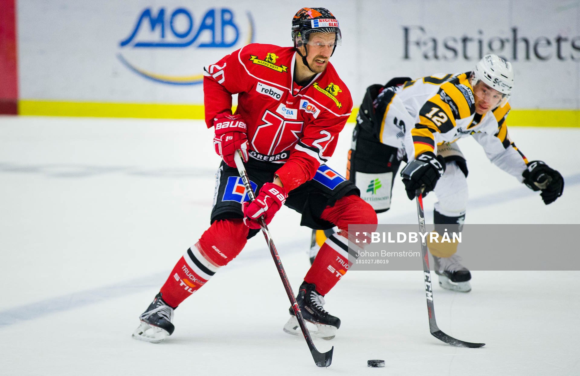 Örebros Marcus Weinstock och Skellefteås Adam Pettersson