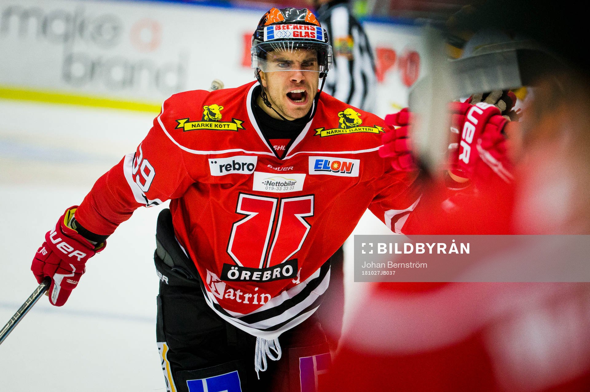 Örebros Jordan Boucher gör 4-3 och jublar