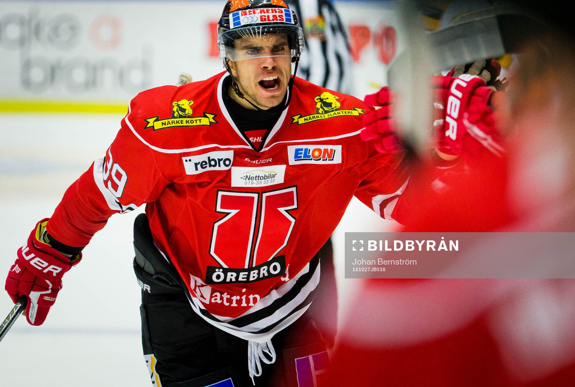 Örebros Jordan Boucher gör 4-3 och jublar