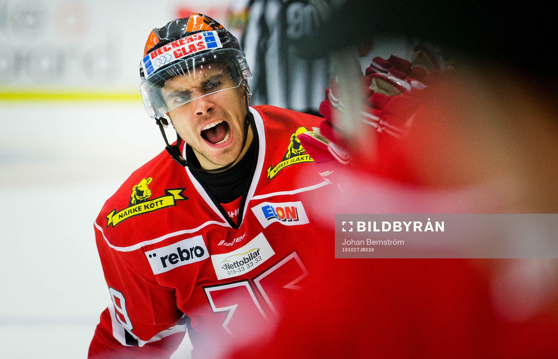 Örebros Jordan Boucher gör 4-3 och jublar