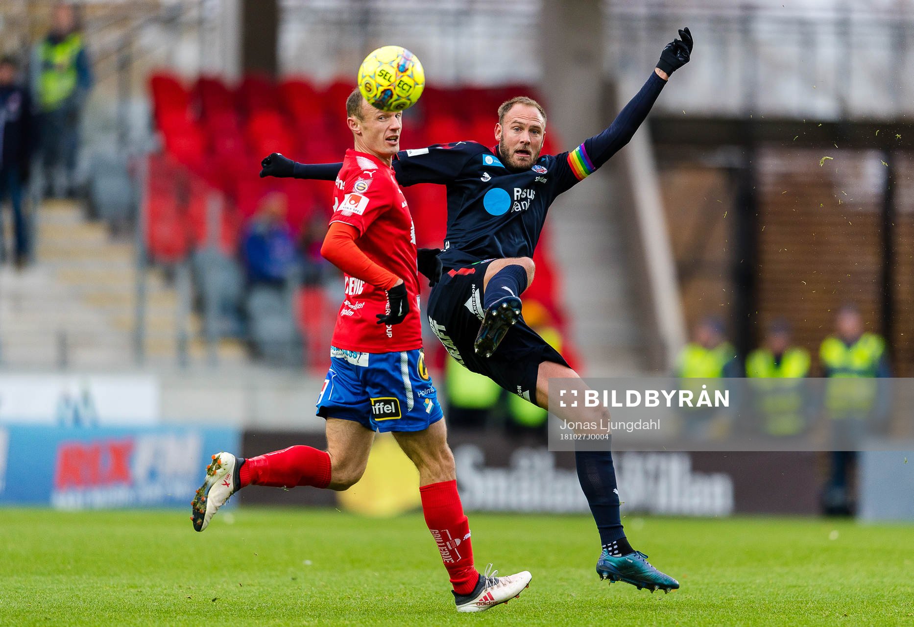 Östers Dragan Kapcevic och Helsingborgs Andreas Granqvist