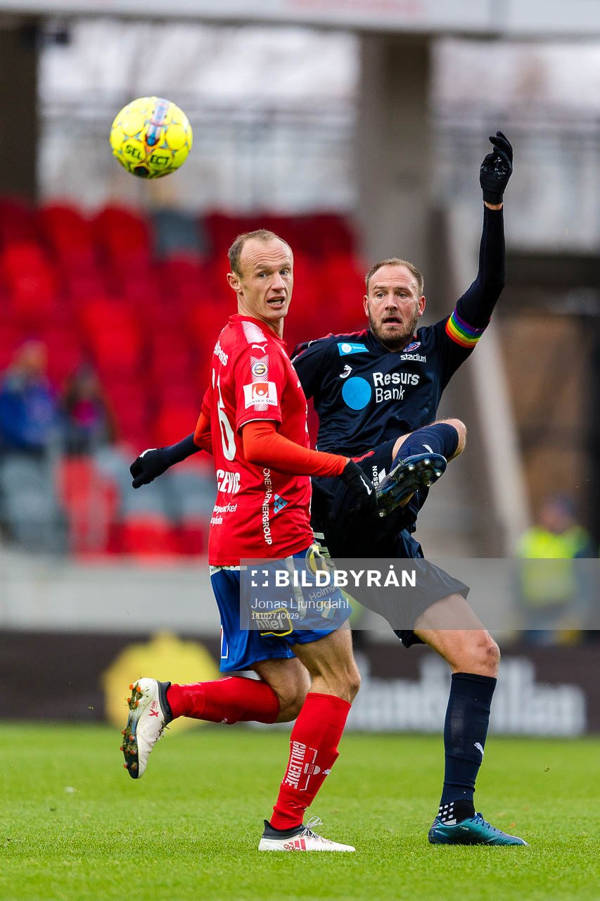 Östers Dragan Kapcevic och Helsingborgs Andreas Granqvist