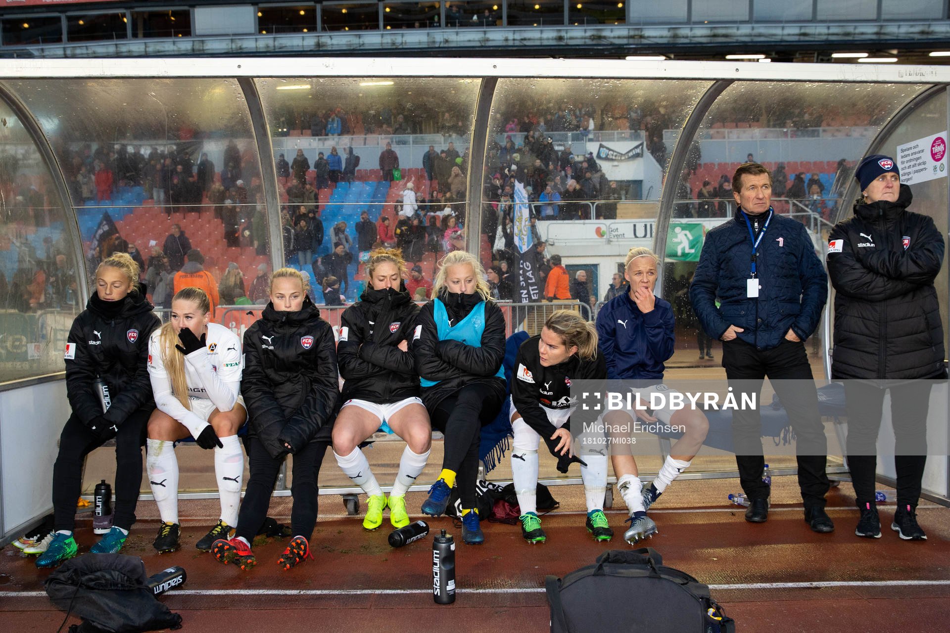 Rosengårds spelare deppar