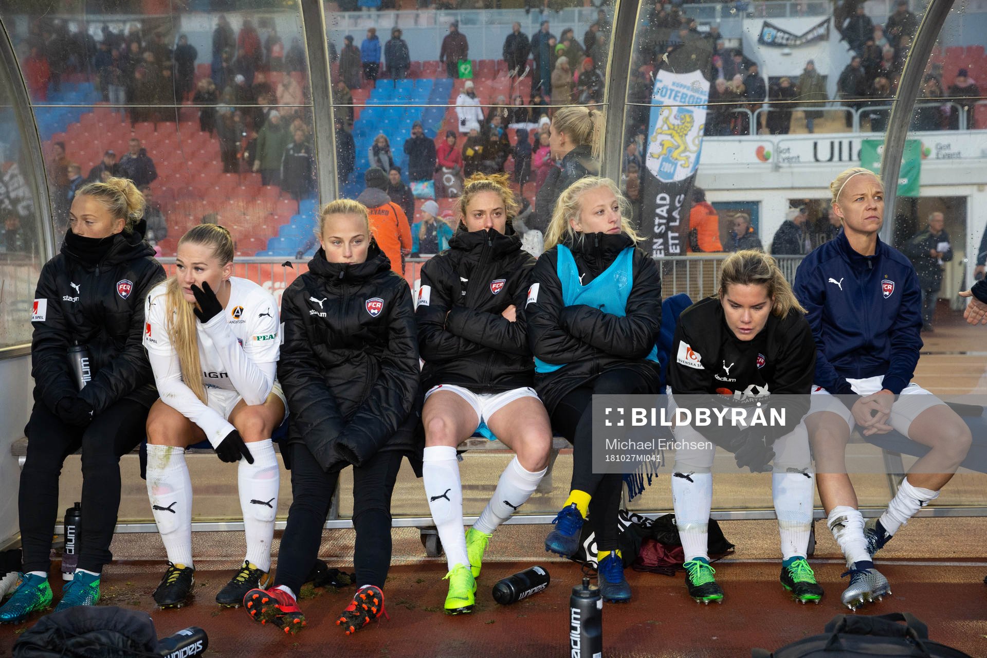Rosengårds spelare deppar