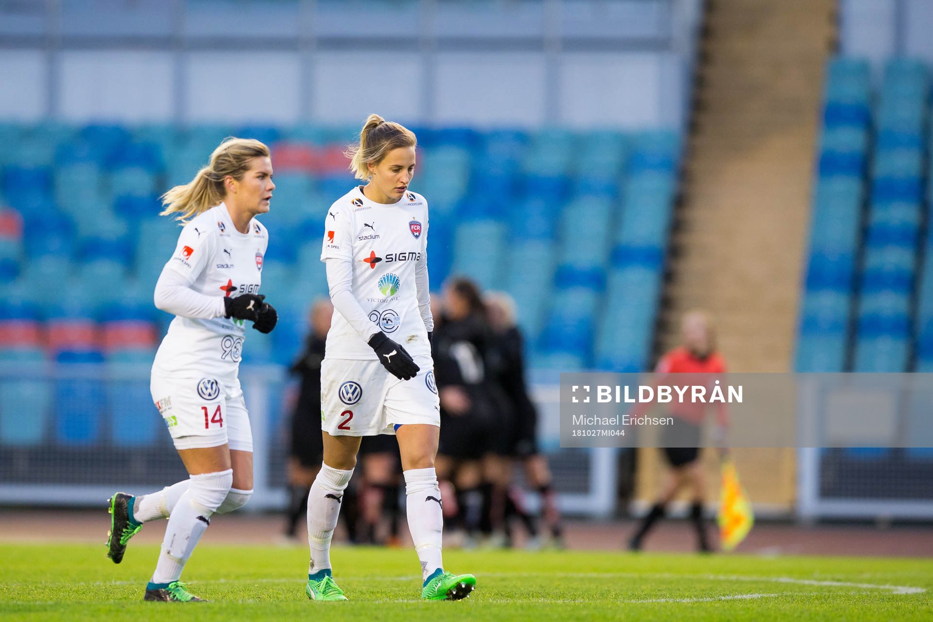 Rosengårds Hanna Folkesson och Nathalie Björn deppar