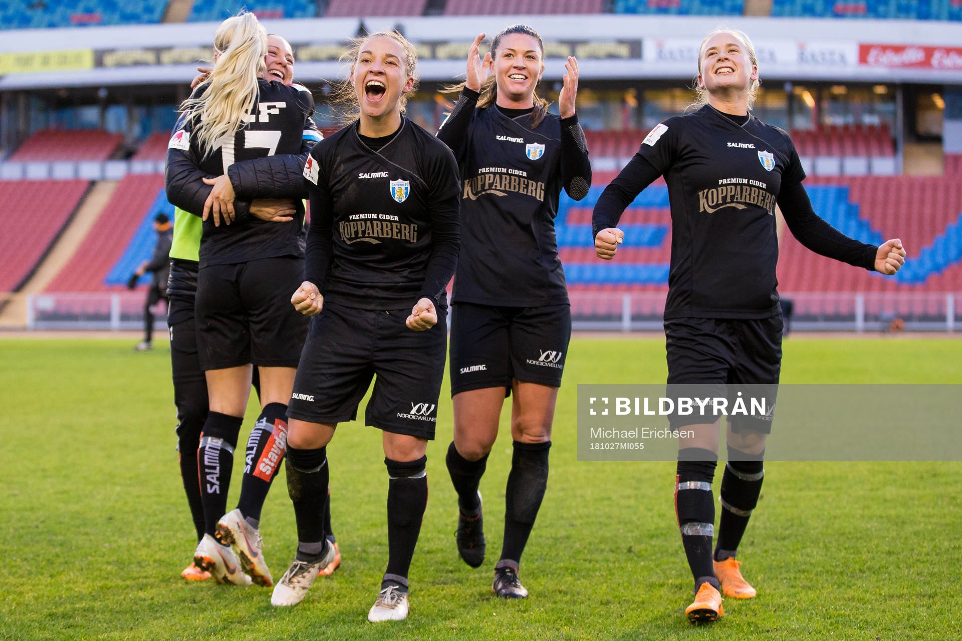 Göteborgs Julia Zigiotti Olme, Pauline Hammarlund och