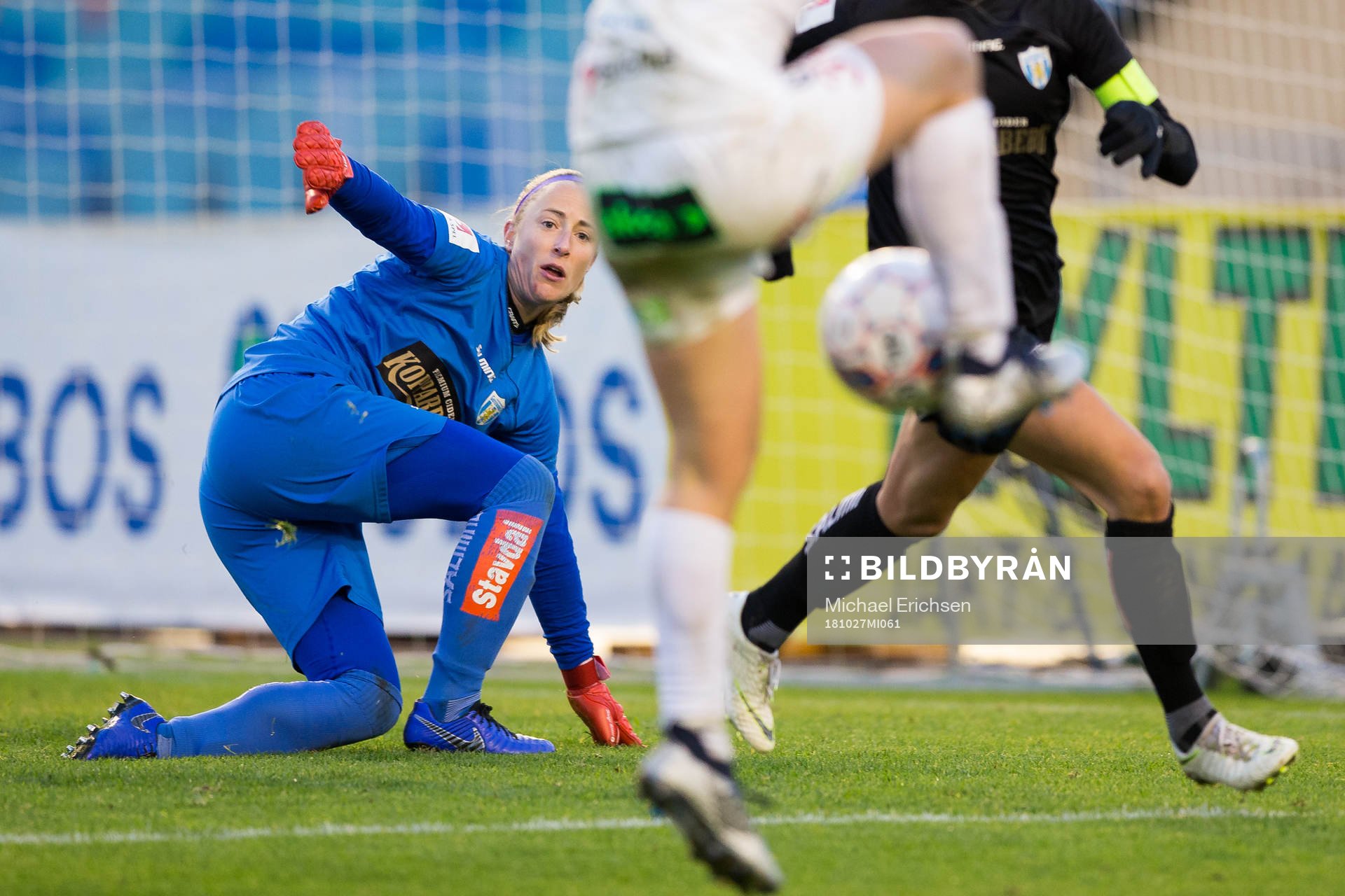 Göteborgs målvakt Loes Geurts