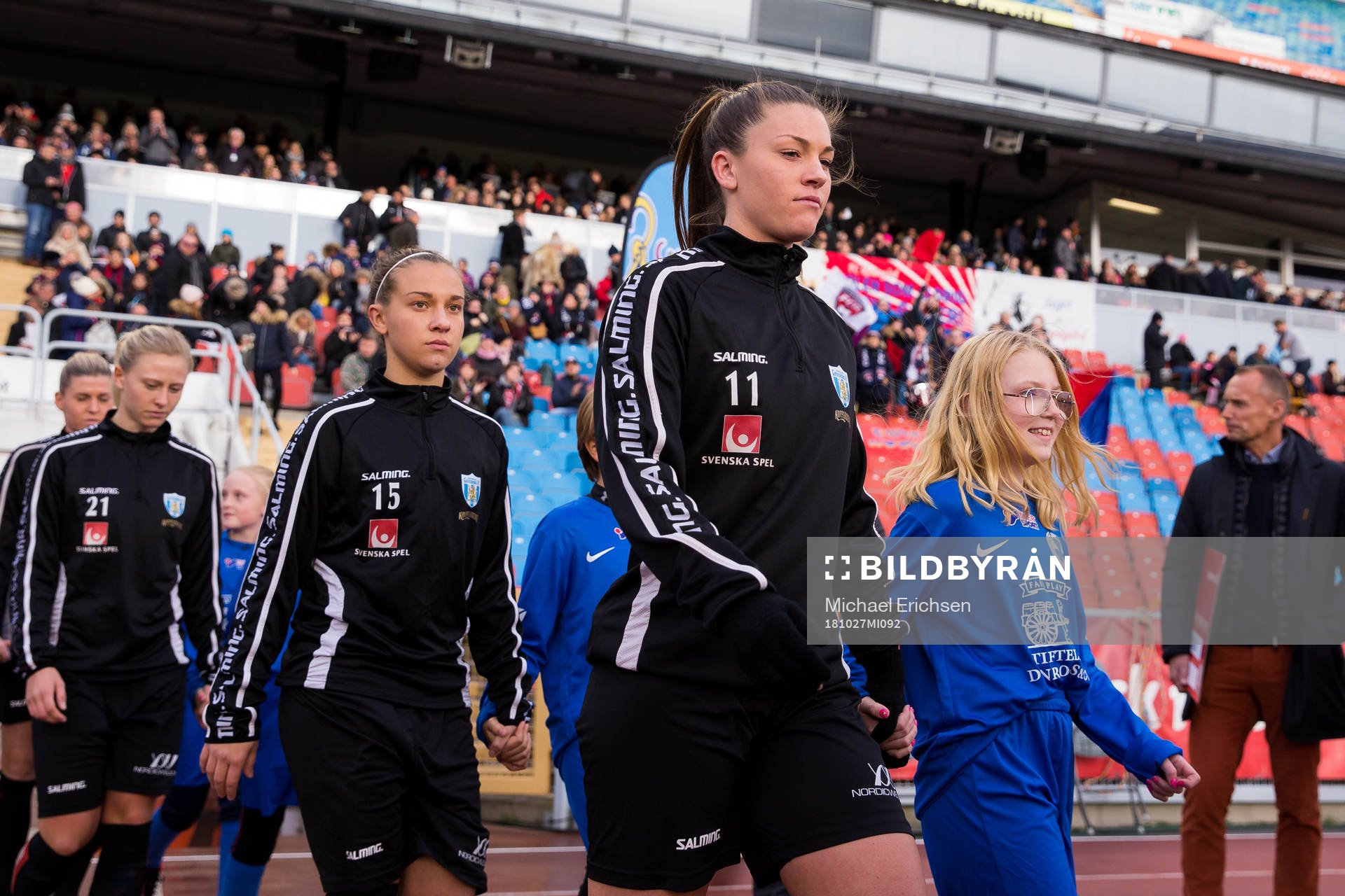 Göteborgs Julia Zigiotti Olme och Pauline Hammarlund på