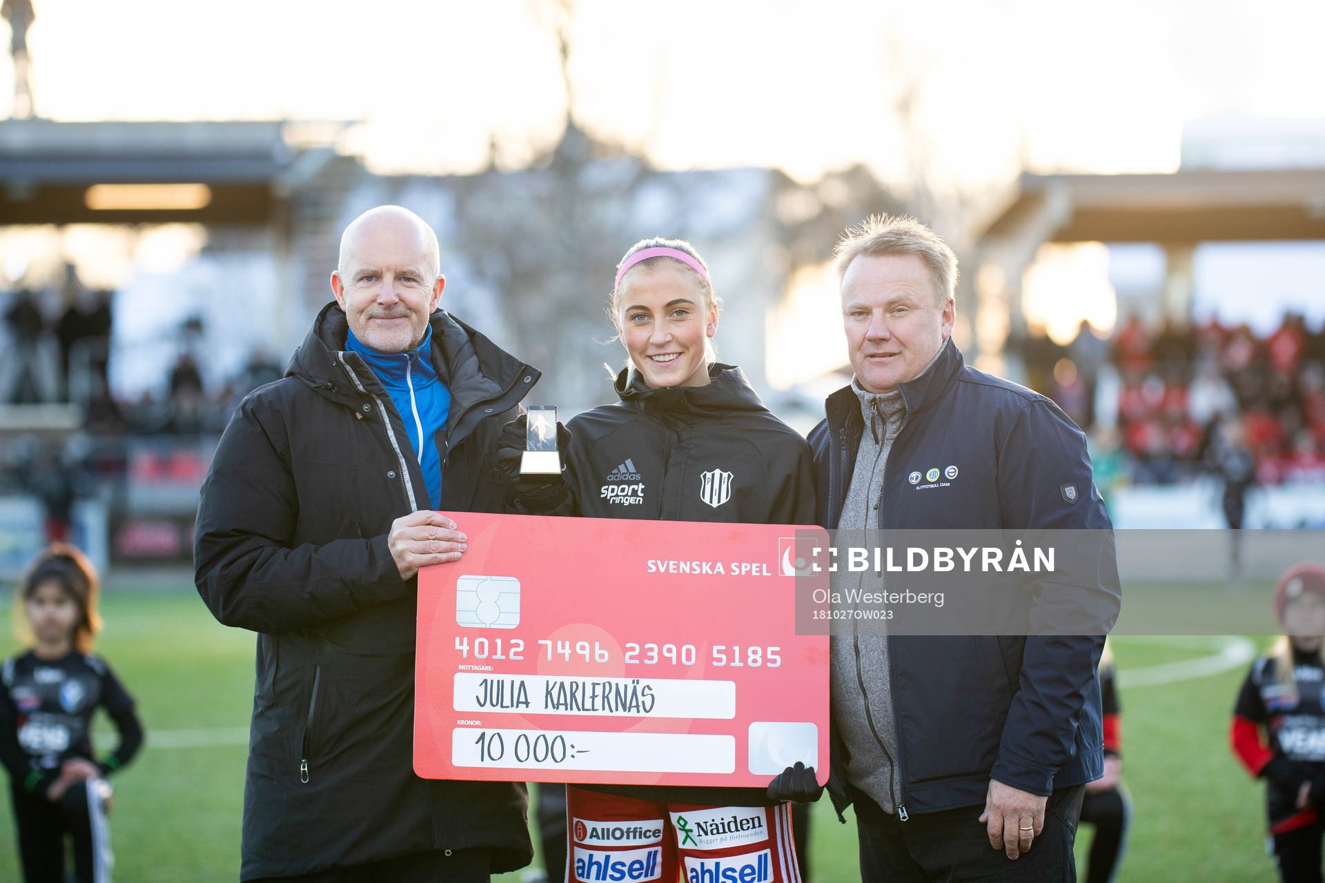 Piteås Julia Karlenäs är månadens spelare