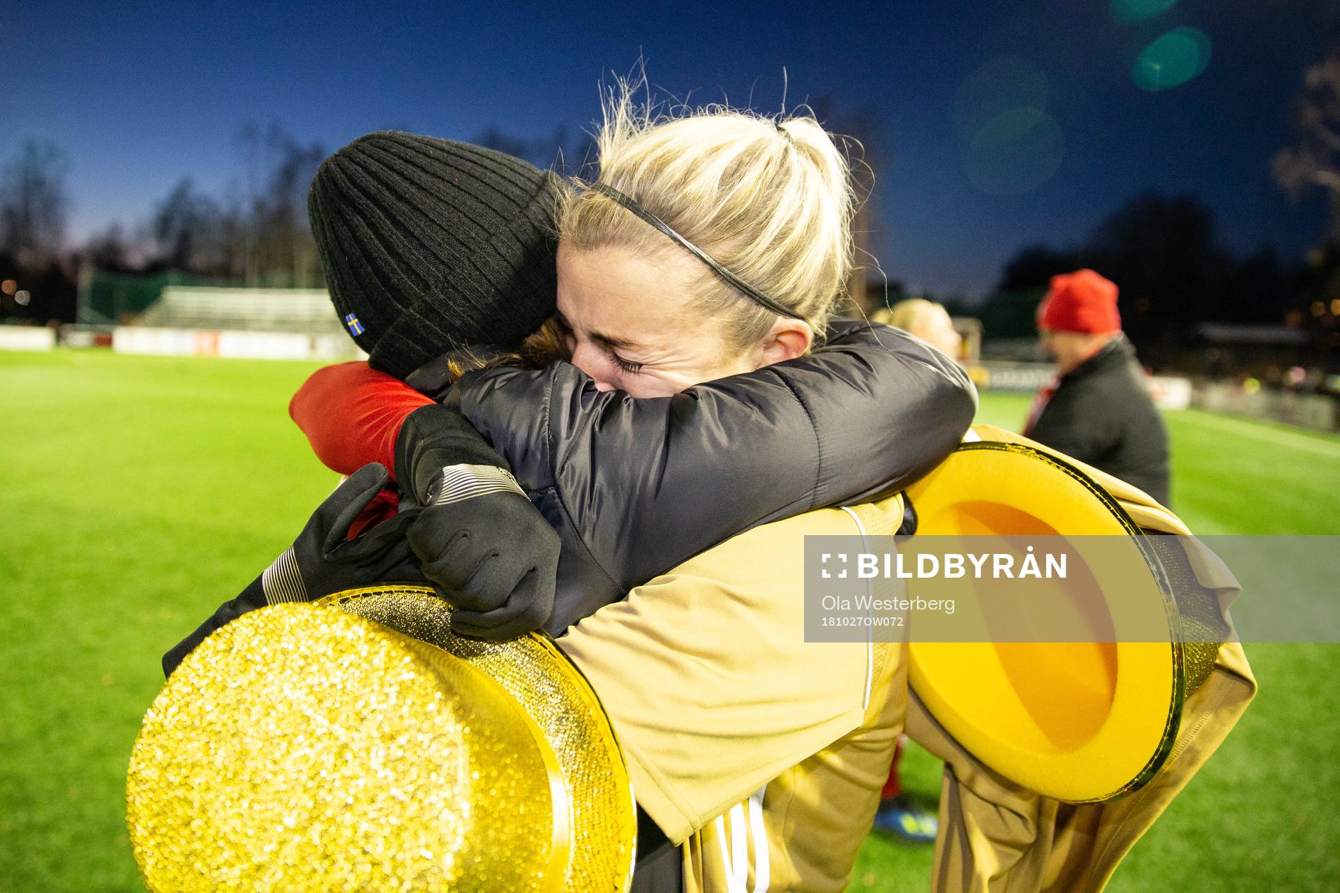 Piteås spelare firar SM-guld