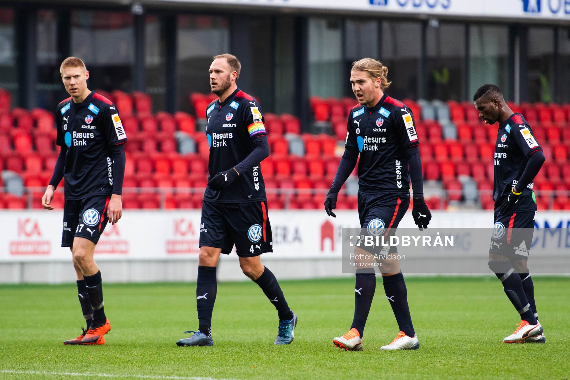 Helsingborgs Markus Holgersson, Andreas Granqvist och