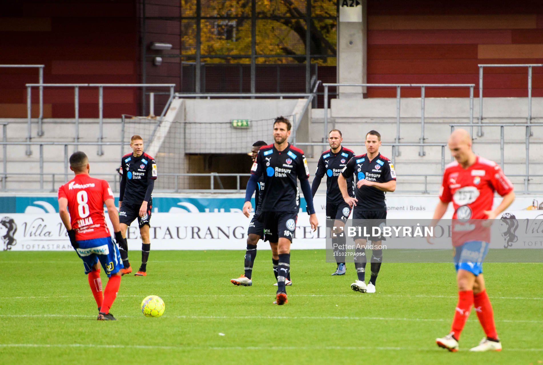Helsingborgs Markus Holgersson, Mikael Dahlberg, Andreas