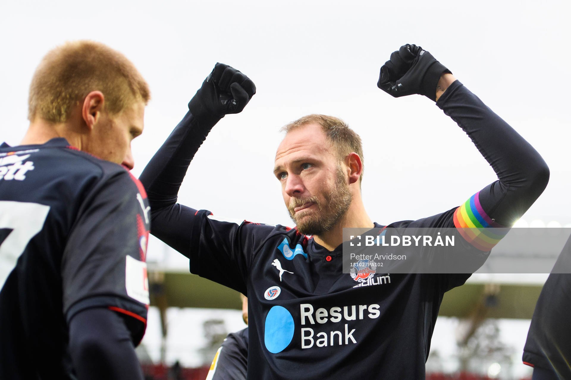 Helsingborgs Andreas Granqvist jublar