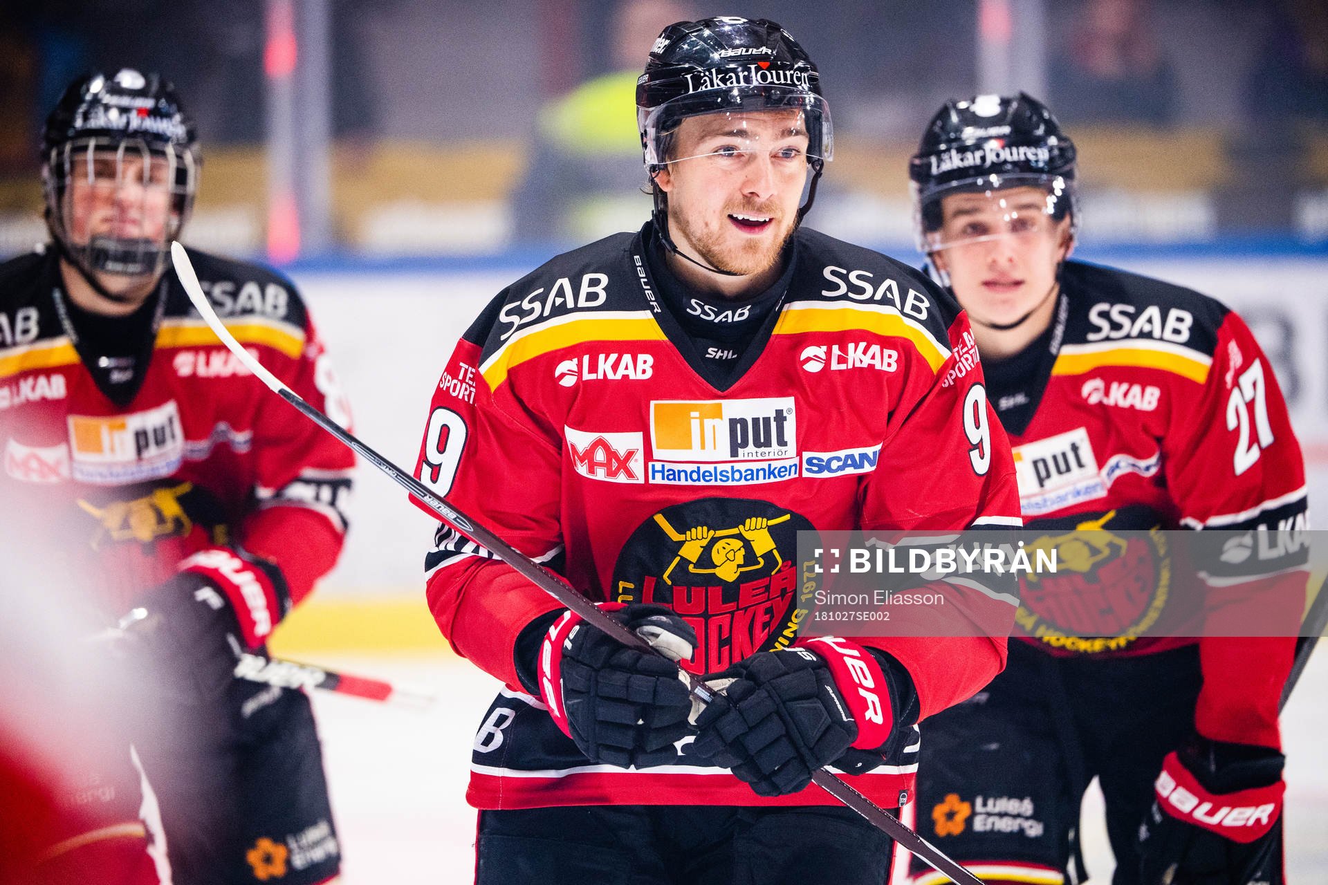 Luleås Johan Forsberg jublar