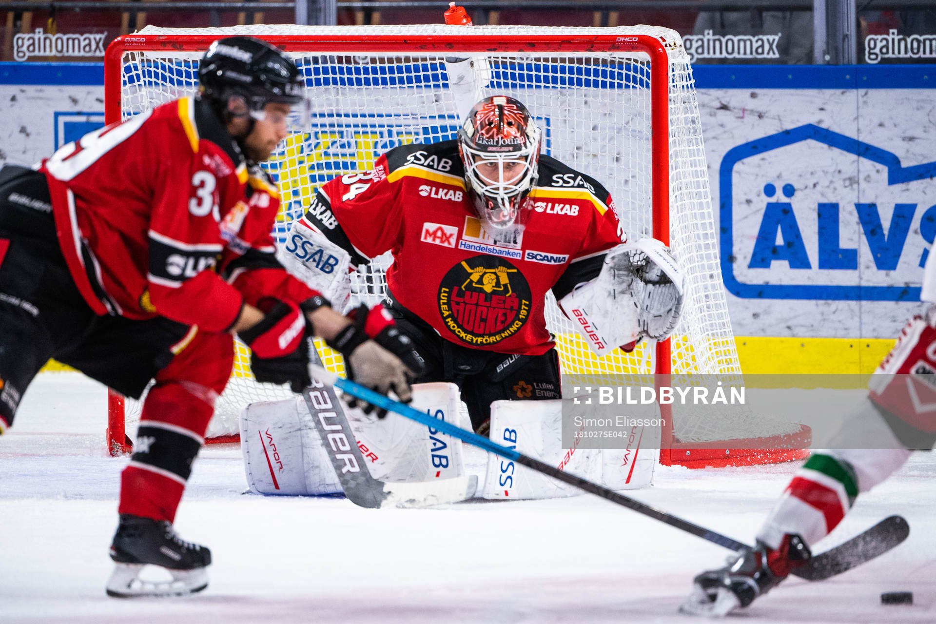 Luleås målvakt Joel Lassinantti