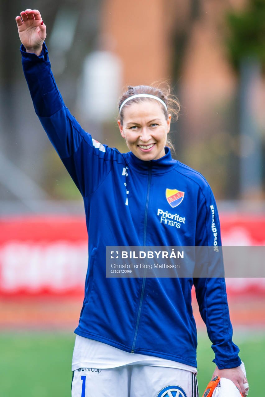 Djurgårdens målvakt Gudbjörg Gunnarsdottir