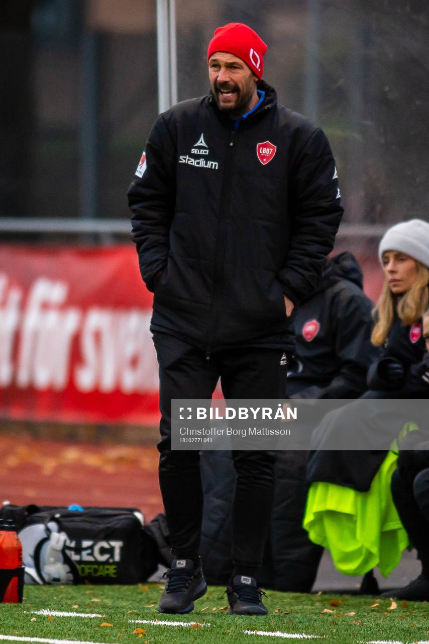 LB07s tränare Otto Persson