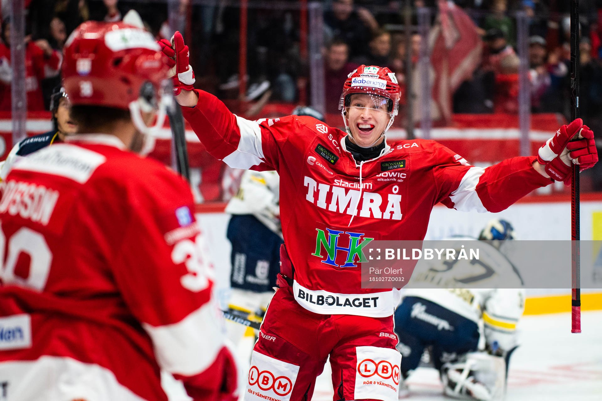 Timrås Jacob Olofsson jublar