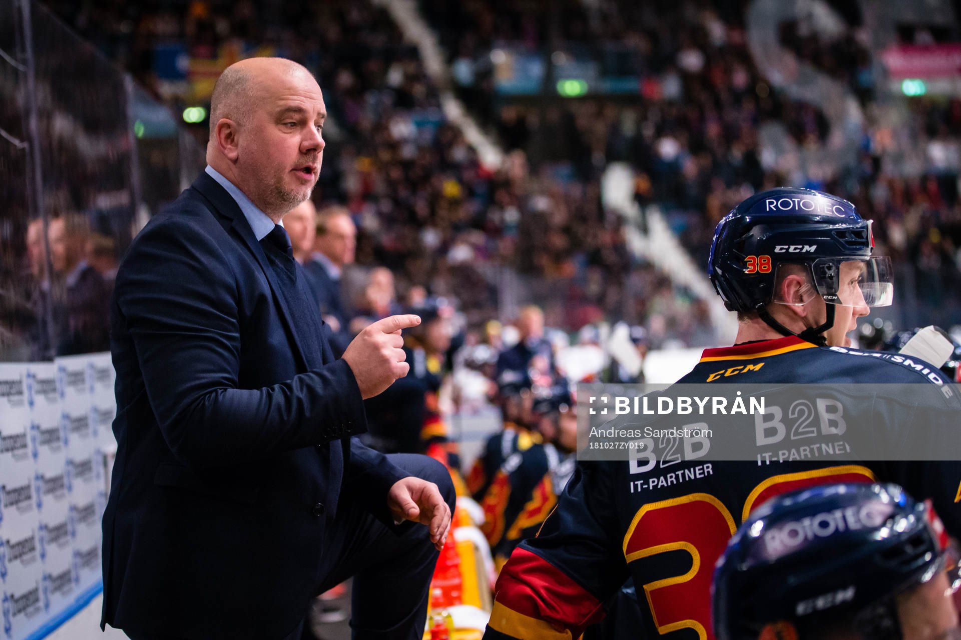 Djurgårdens assisterande tränare Stefan Nyman
