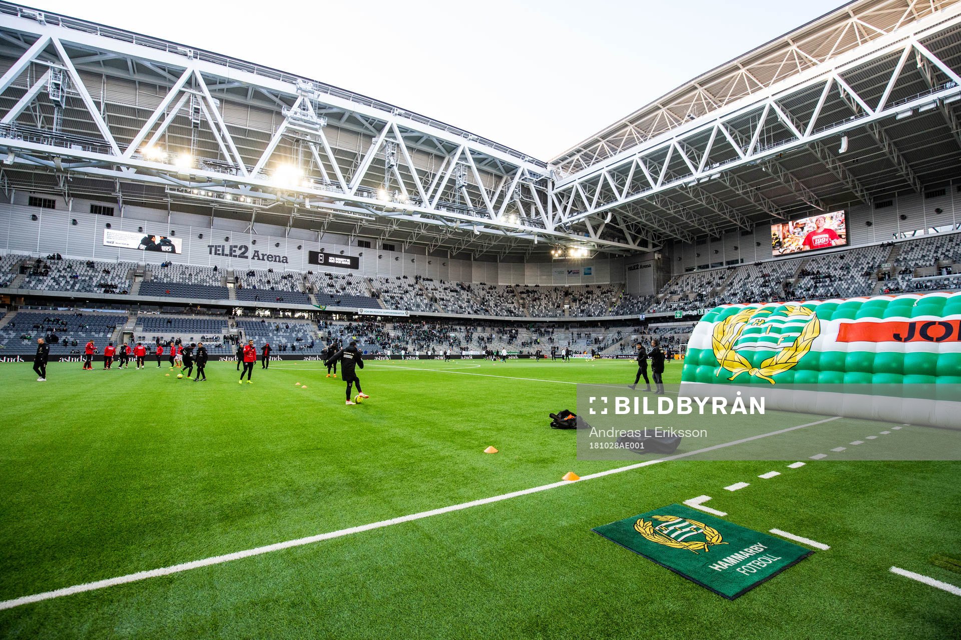 Kalmars och Hammarbys spelare