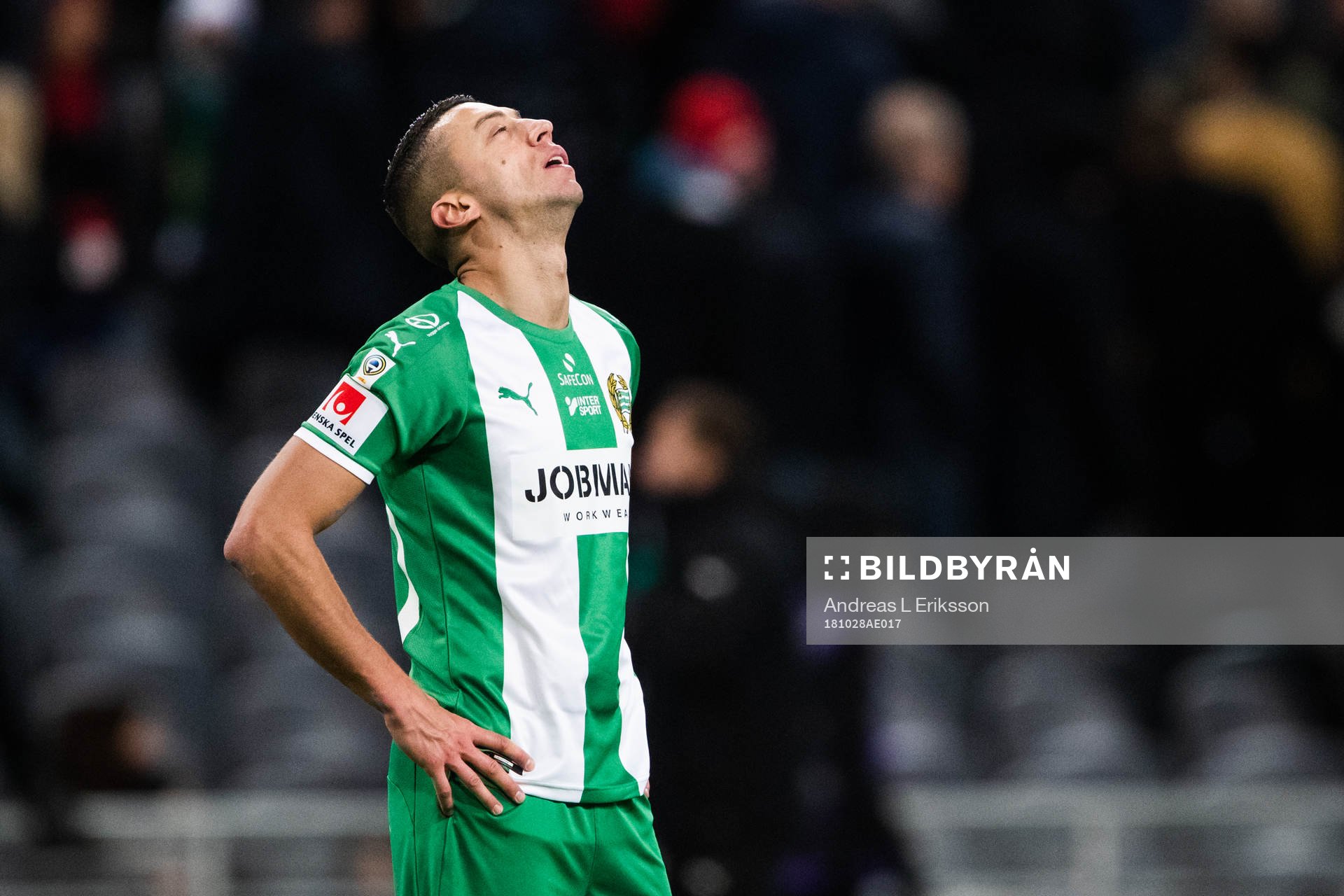 Hammarbys Nikola Djurdjic deppar