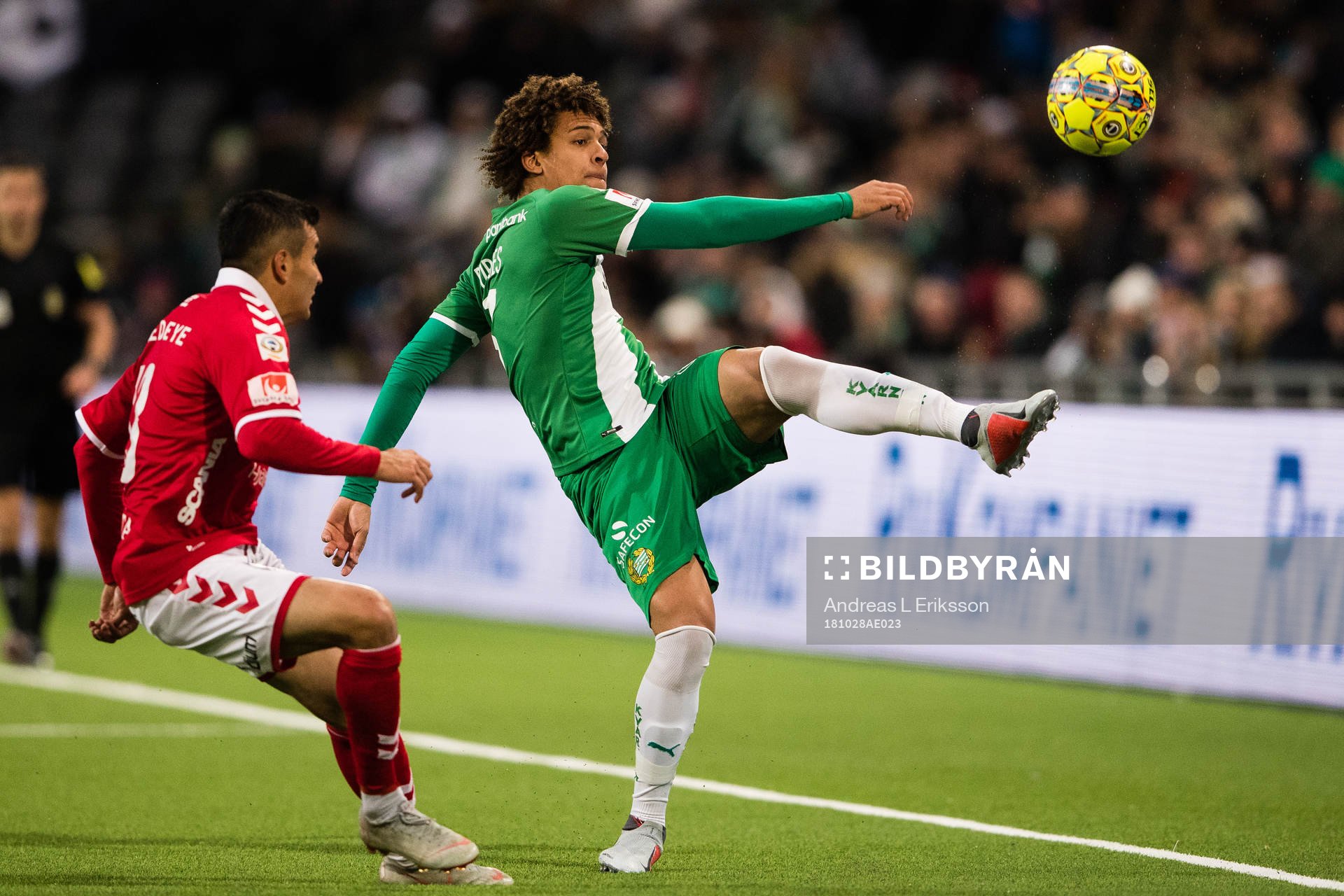 Kalmars Emin Nouri och Hammarbys Neto Borges
