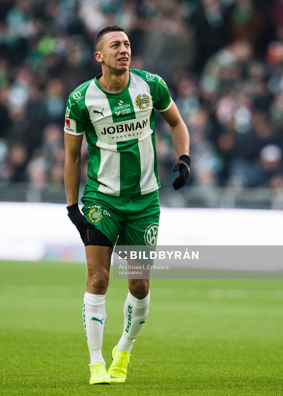 Hammarbys Nikola Djurdjic deppar