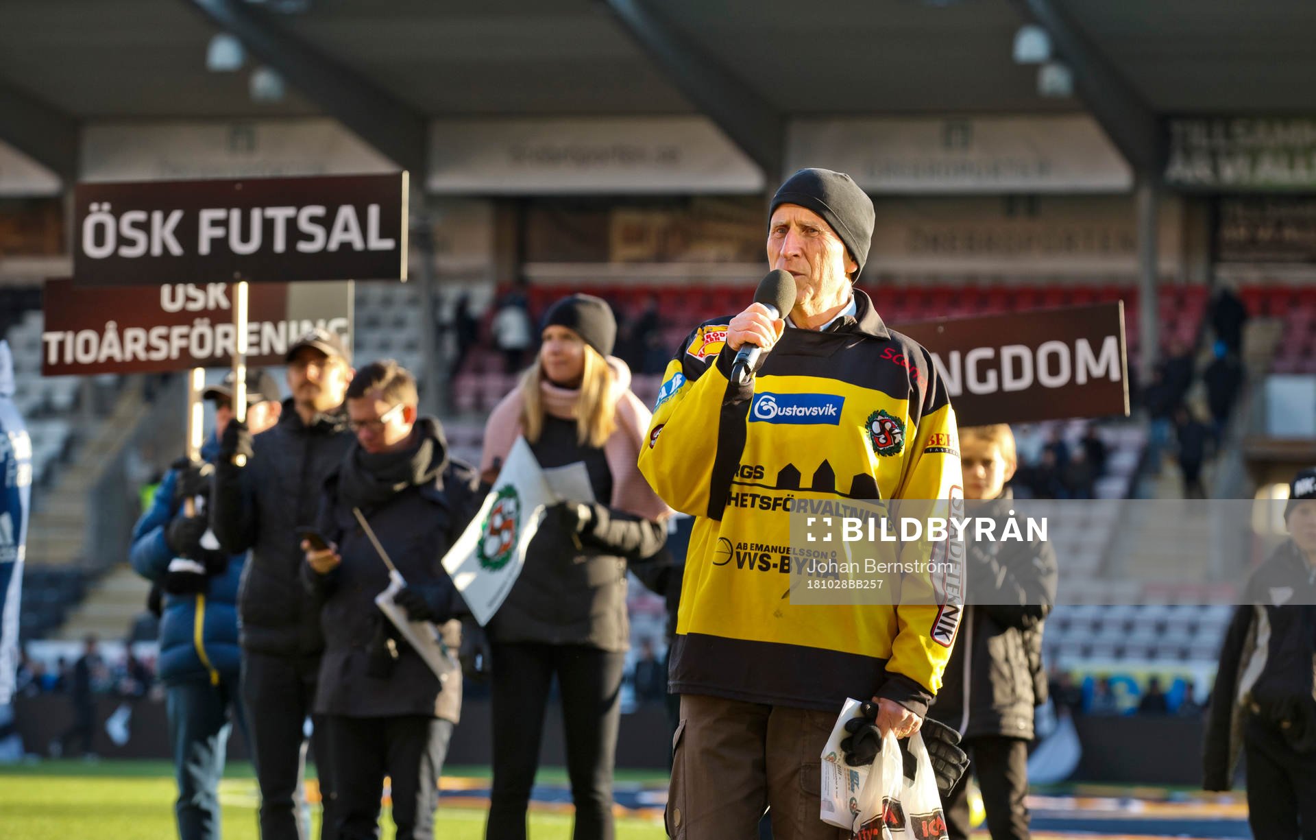 Tal hålls av Örebro SK bandy när Örebro firar 110 år