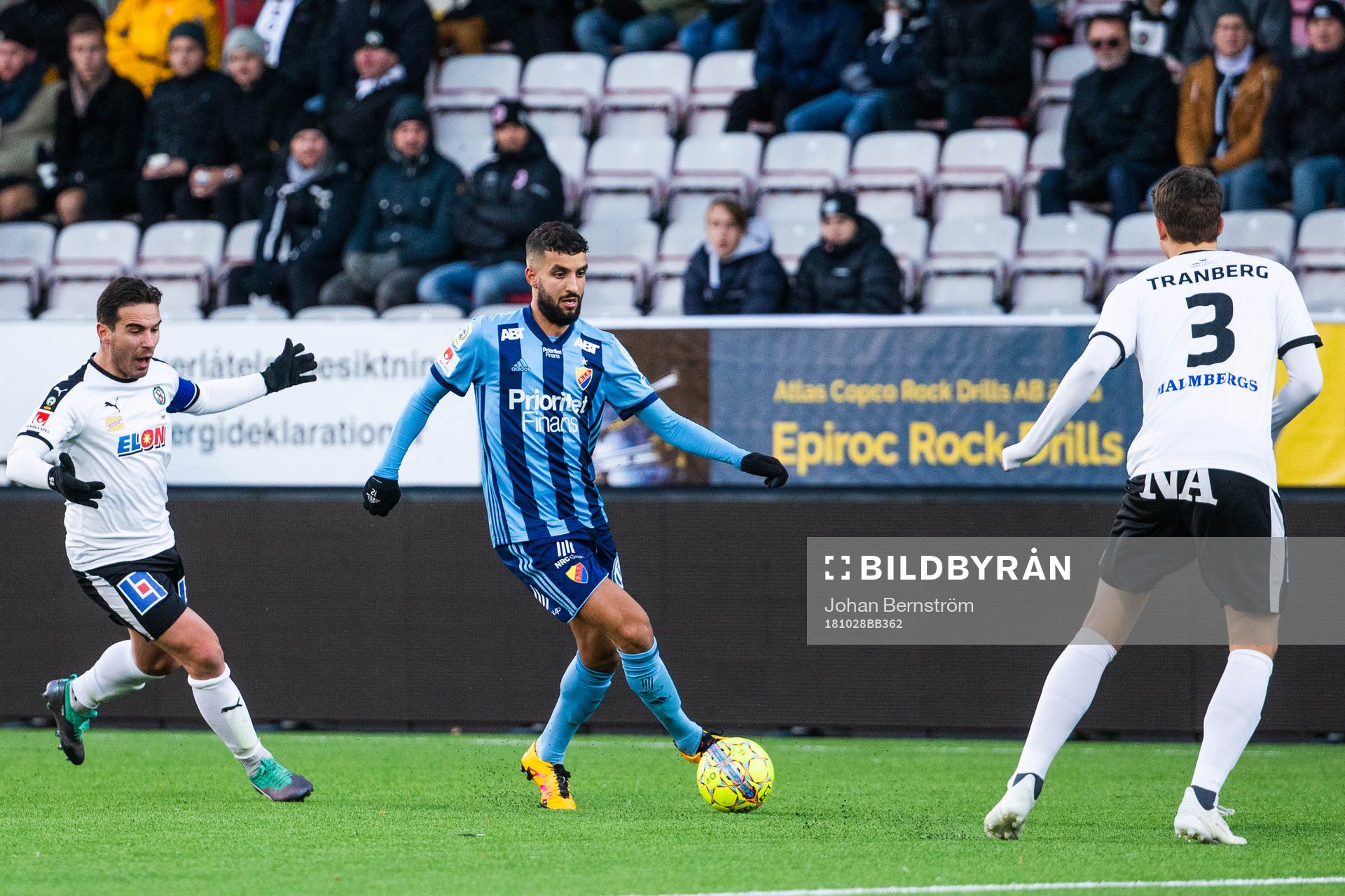 Djurgårdens Omar Eddahri och Örebros Nordin Gerzic