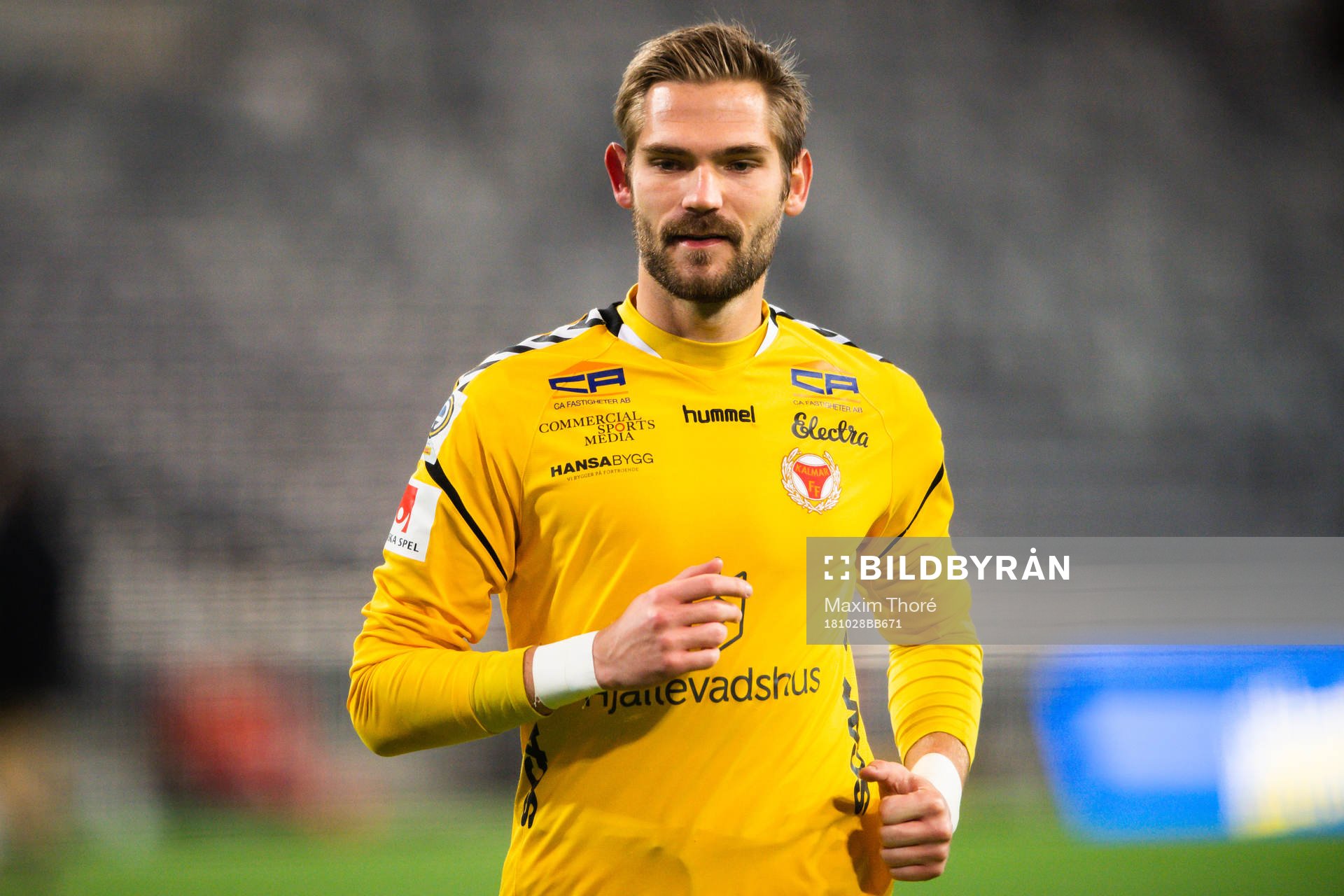 Kalmars målvakt Lucas Hägg-Johansson deppar