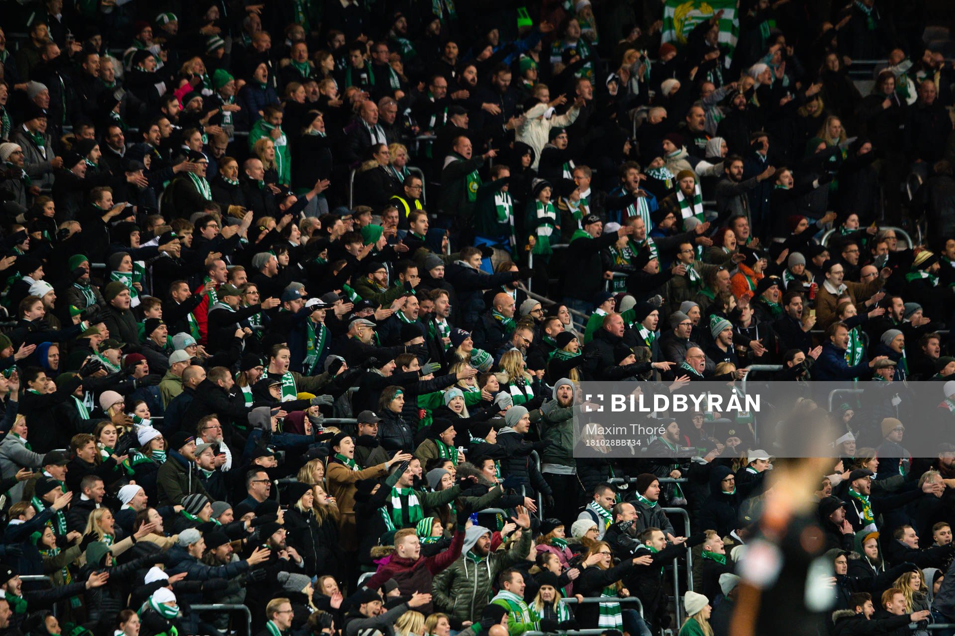 Hammarbys supportar