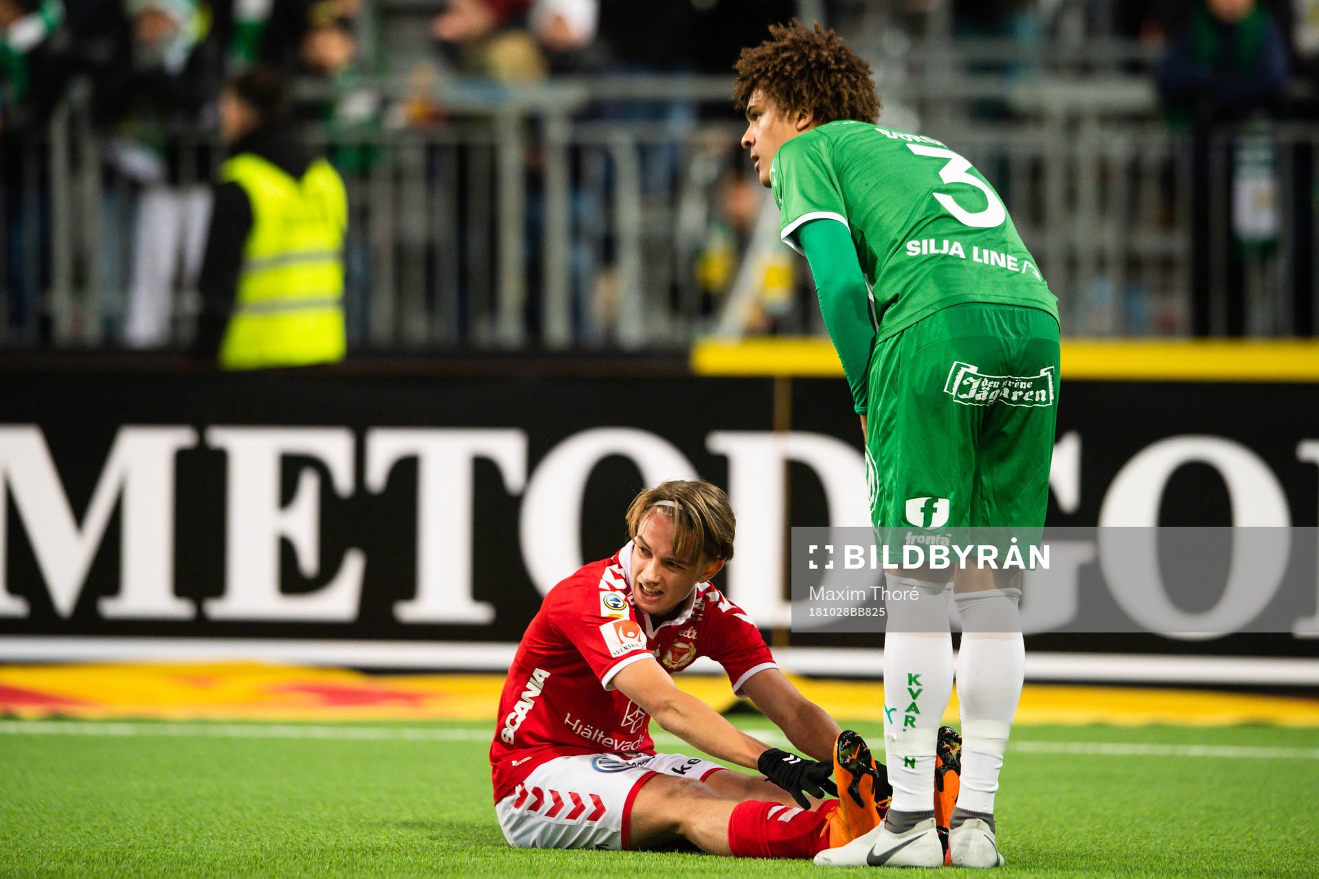 Hammarbys Neto Borges och Kalmars Isak Magnusson