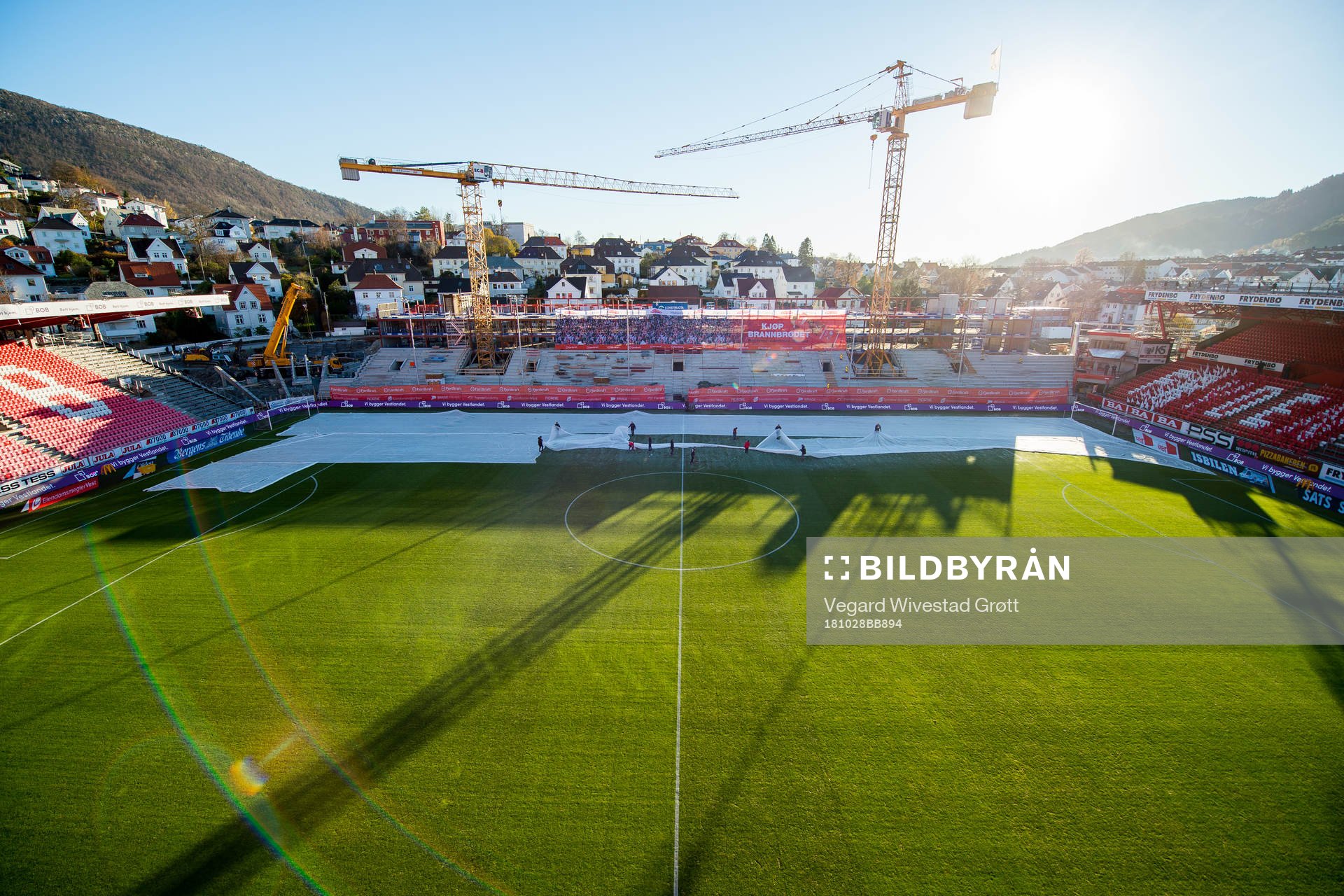General view of Brann stadion