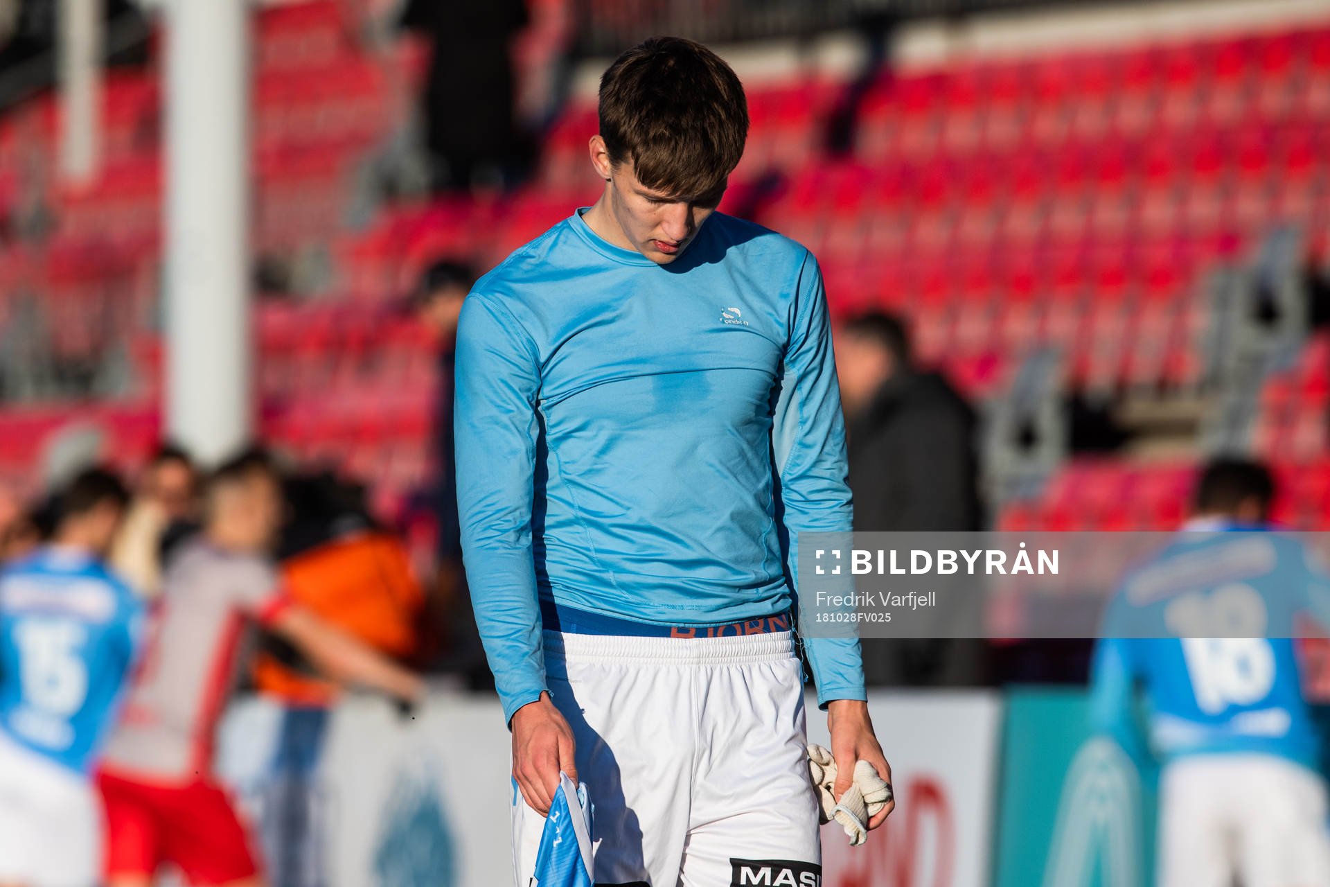 Axel Kryger of Sandnes Ulf looks dejected