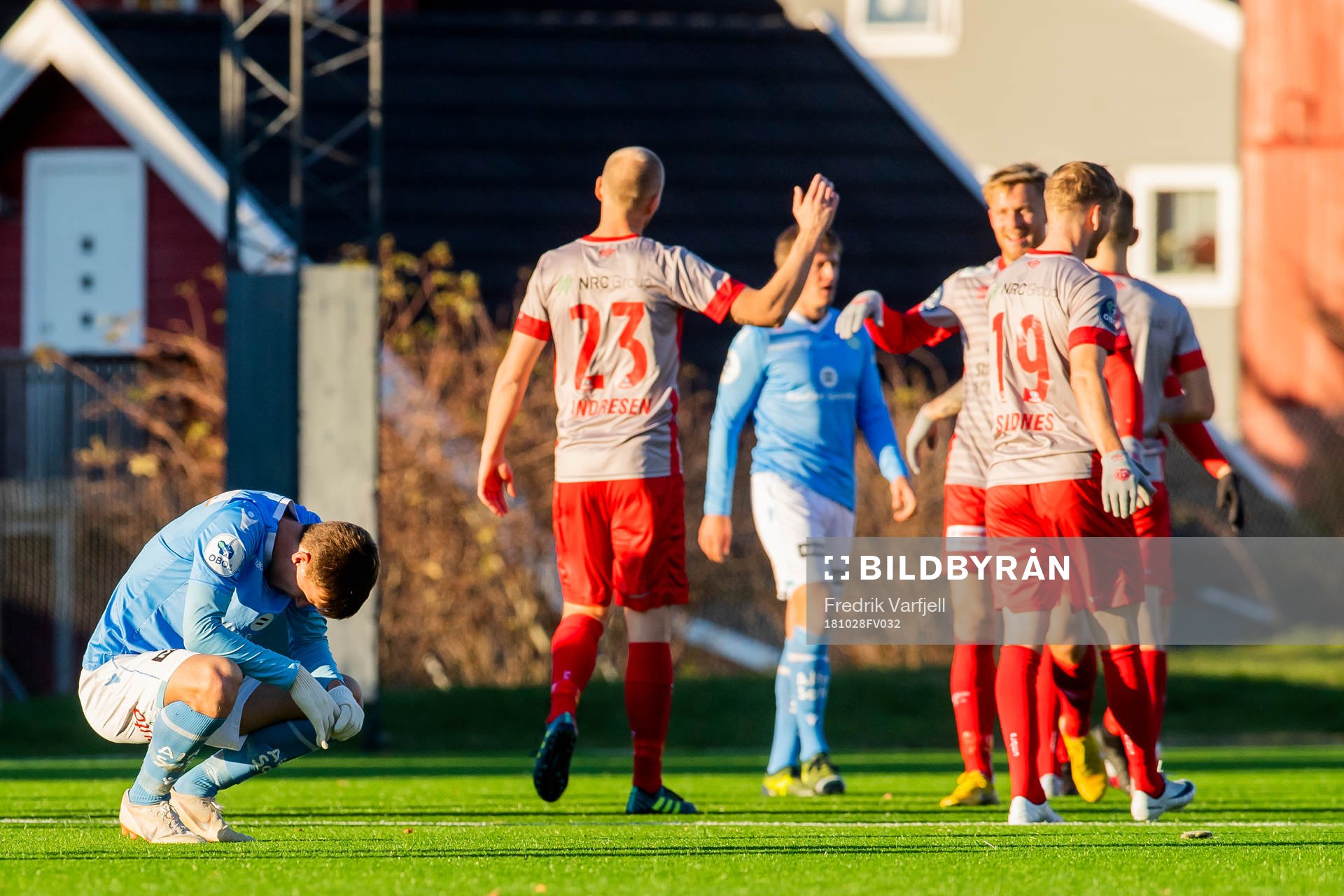 Axel Kryger of Sandnes Ulf looks dejected