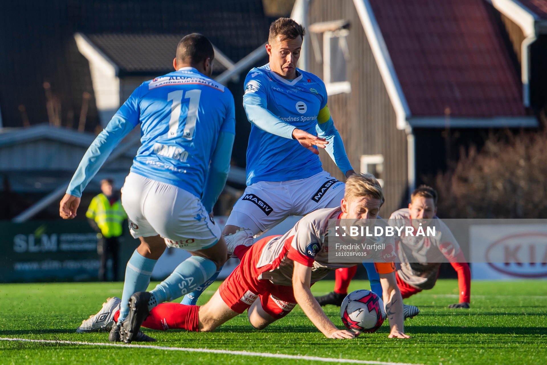 Niels Vorthoren of Sandnes Ulf and Kristian Jahr of