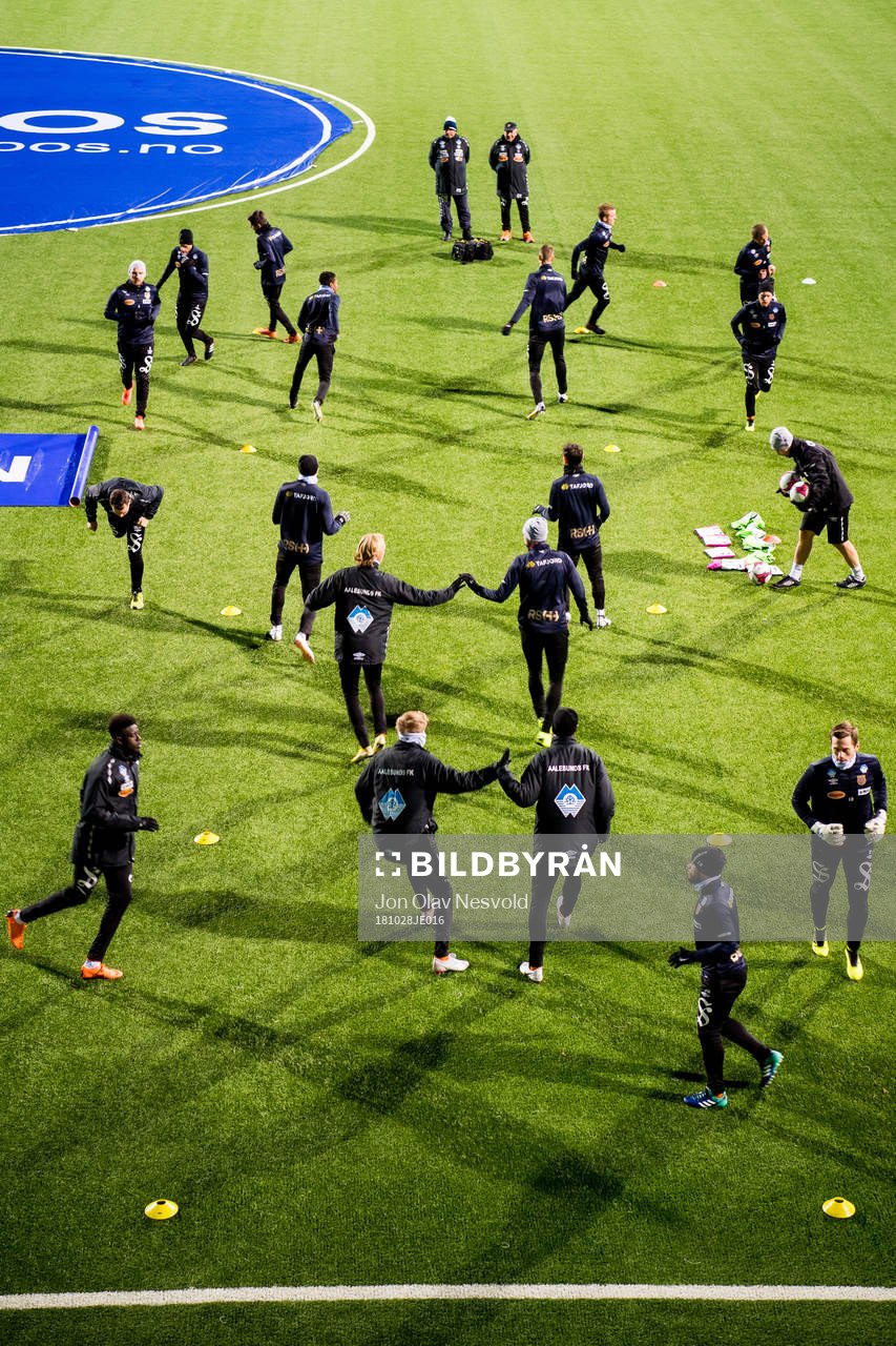 The players of Aalesund