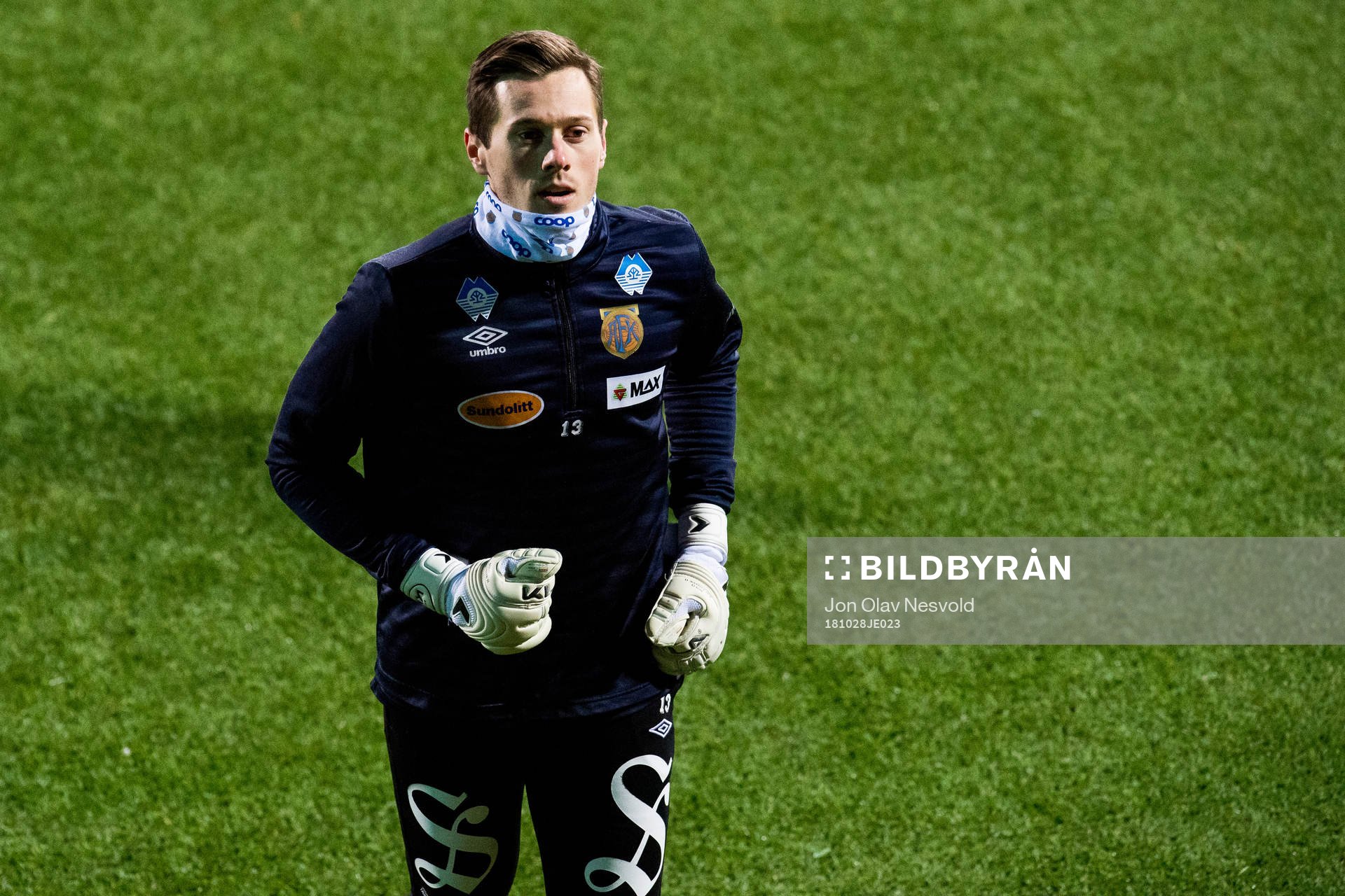 Goalkeeper Tarjei Aase Omenås of Aalesund