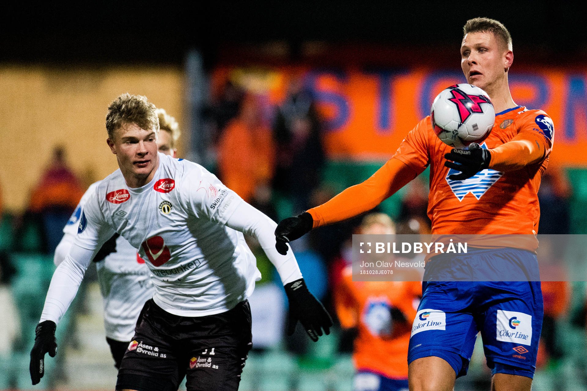 Ulrik Tillung Fredriksen of Sogndal and Hólmbert