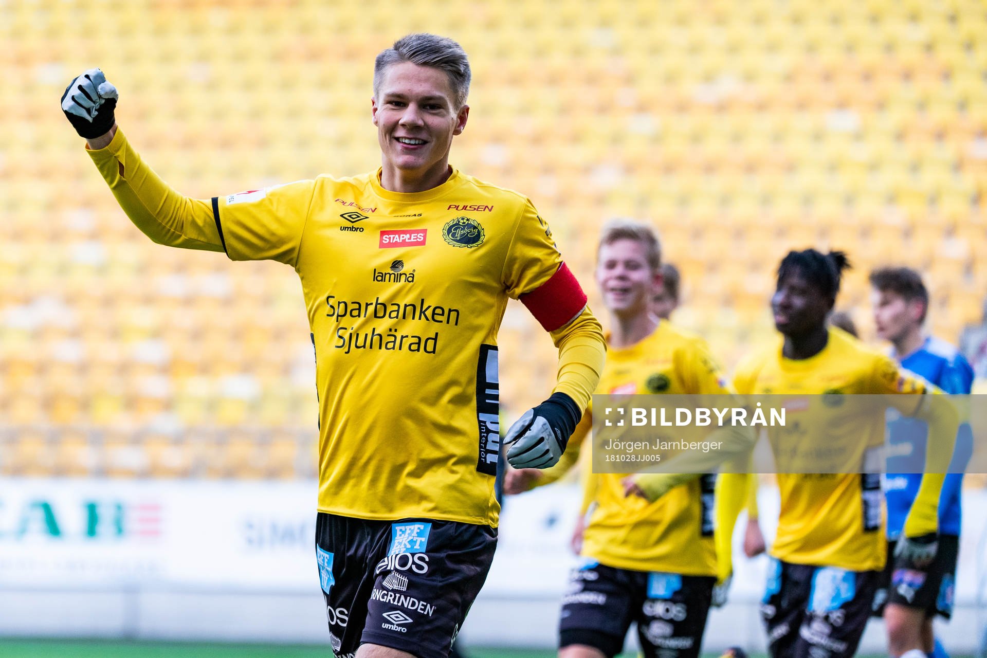 Elfsborgs Gustav Broman jublar
